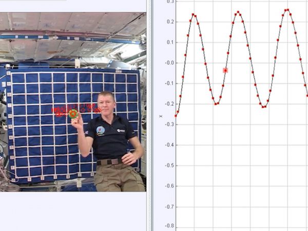 Ball on tether released – horizontal plane